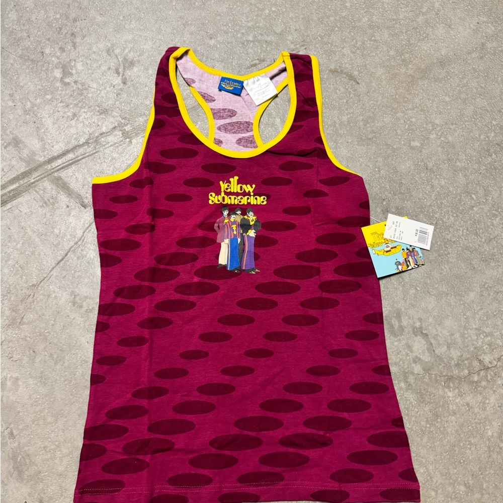 2007 Subafilms LTD The Beatles Yellow Submarine Tank Top
